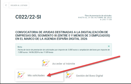 Bono Ampliacion C022 22 SL